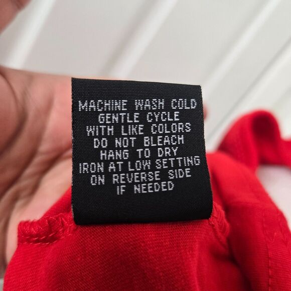 Fourteen Twelve Paris 24 Red Tank Top XXL - Picture 10 of 12